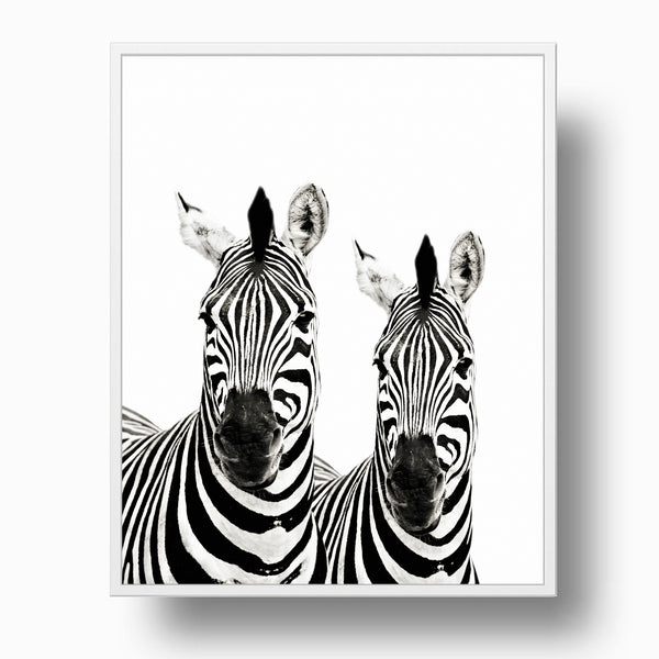 Zebras Nursery Print - Safari Animal, NA17