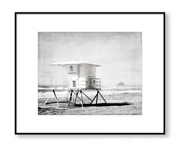 Monochrome Seaside - Fine Art Coastal Print, FC05