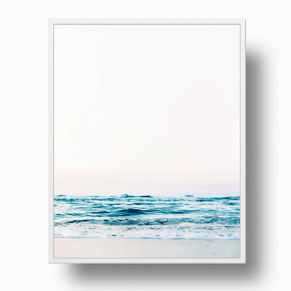 Gentle Ocean Waves - Coastal Wall Art Print, C09