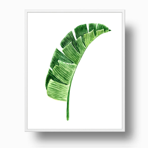Tropical Palm Leaves Nursery Print Set