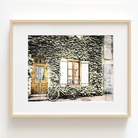 Afternoon in French Provence Textured Print - Land03