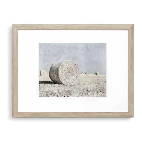 Farmhouse Rustic Textured Wall Print - Land12