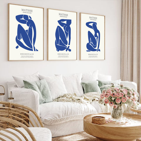 Matisse Blue Nude / Nu Bleu Papiers Decoupes Print Set - 02