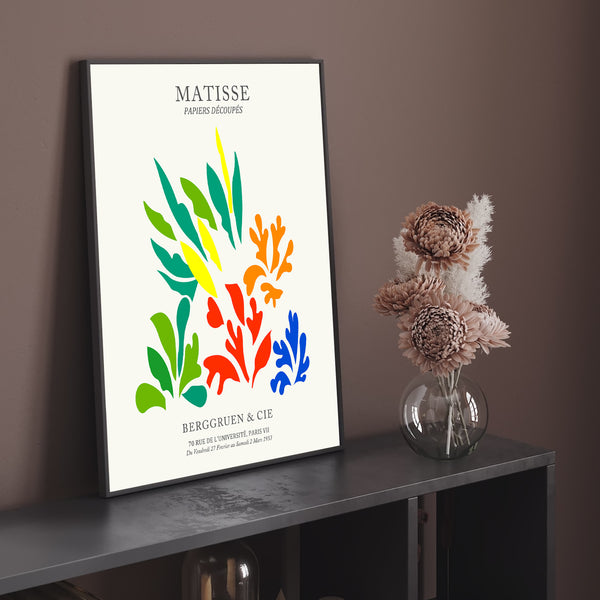 Matisse Acanthes, Papiers Decoupes, Print - M01