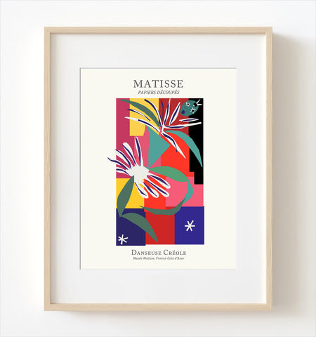 Matisse Creole Dancer, Papiers Decoupes, Print - M02