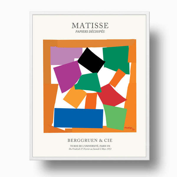 Matisse L’Escargot, Papiers Decoupes, Print - M06