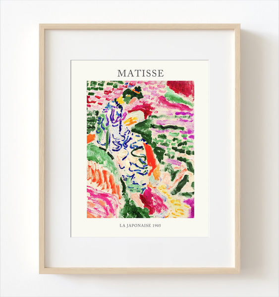 Matisse La Japonaise: Woman beside the Water - M08