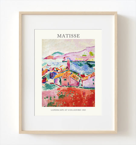 Matisse Landscape of Collioure Print - M09