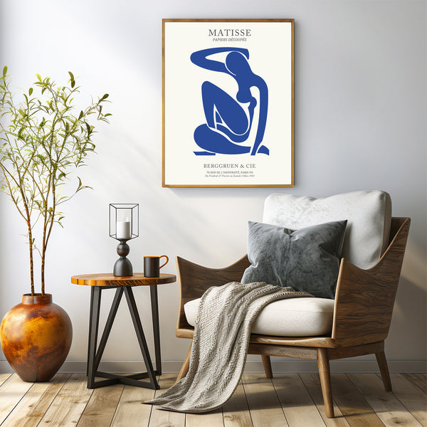 Matisse Blue Nude / Nu Bleu 1 Print - M11