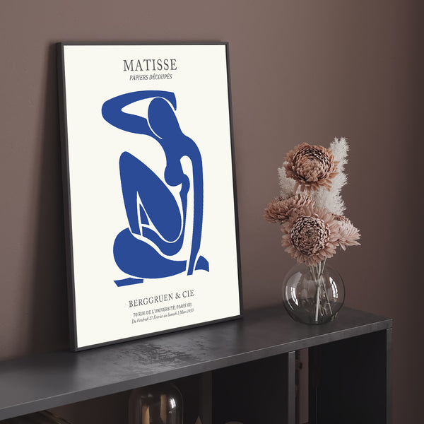 Matisse Blue Nude / Nu Bleu 1 Print - M11