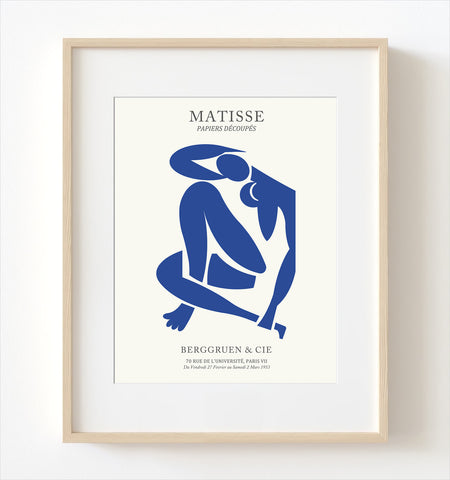 Matisse Blue Nude / Nu Bleu 4 Print - M14