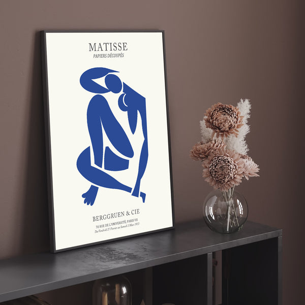 Matisse Blue Nude / Nu Bleu 4 Print - M14