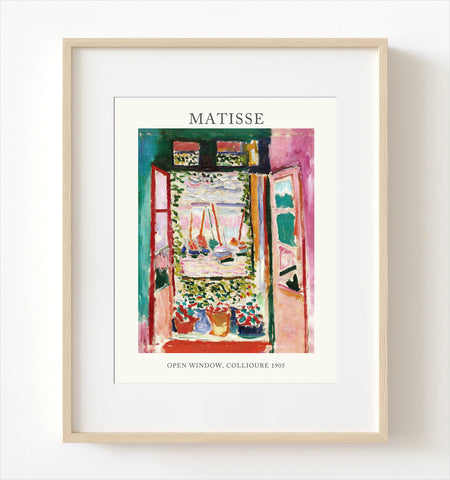 Matisse Open Window, Collioure Print - M15