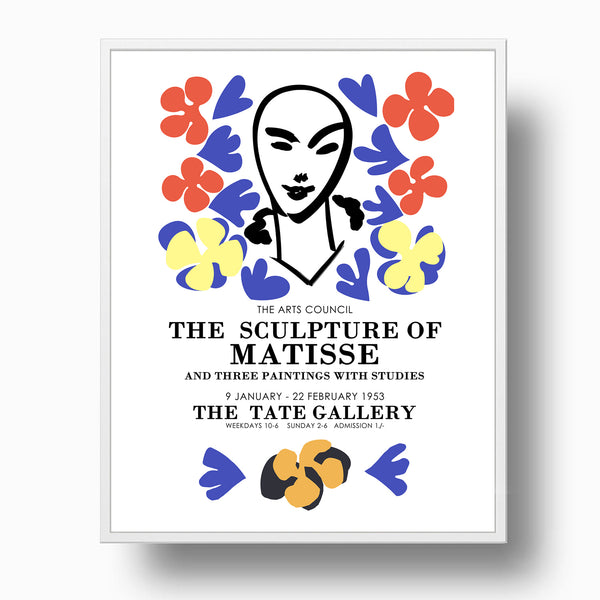 The Sculpture of Matisse 1953 Print - M16