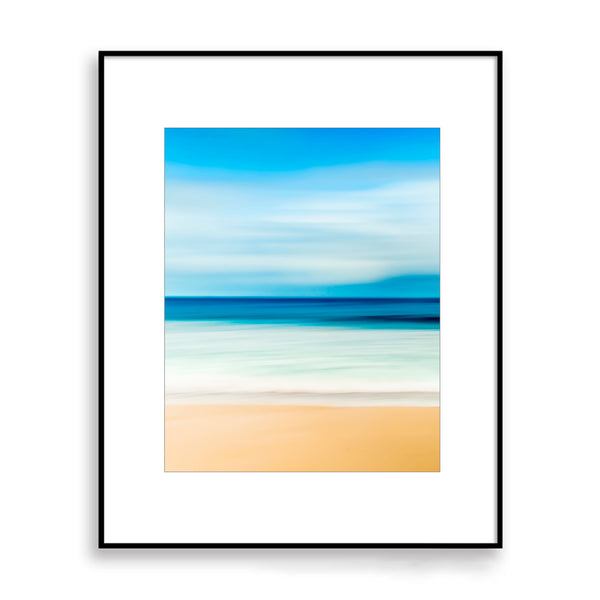 Coastline Abstract Print - Modern15