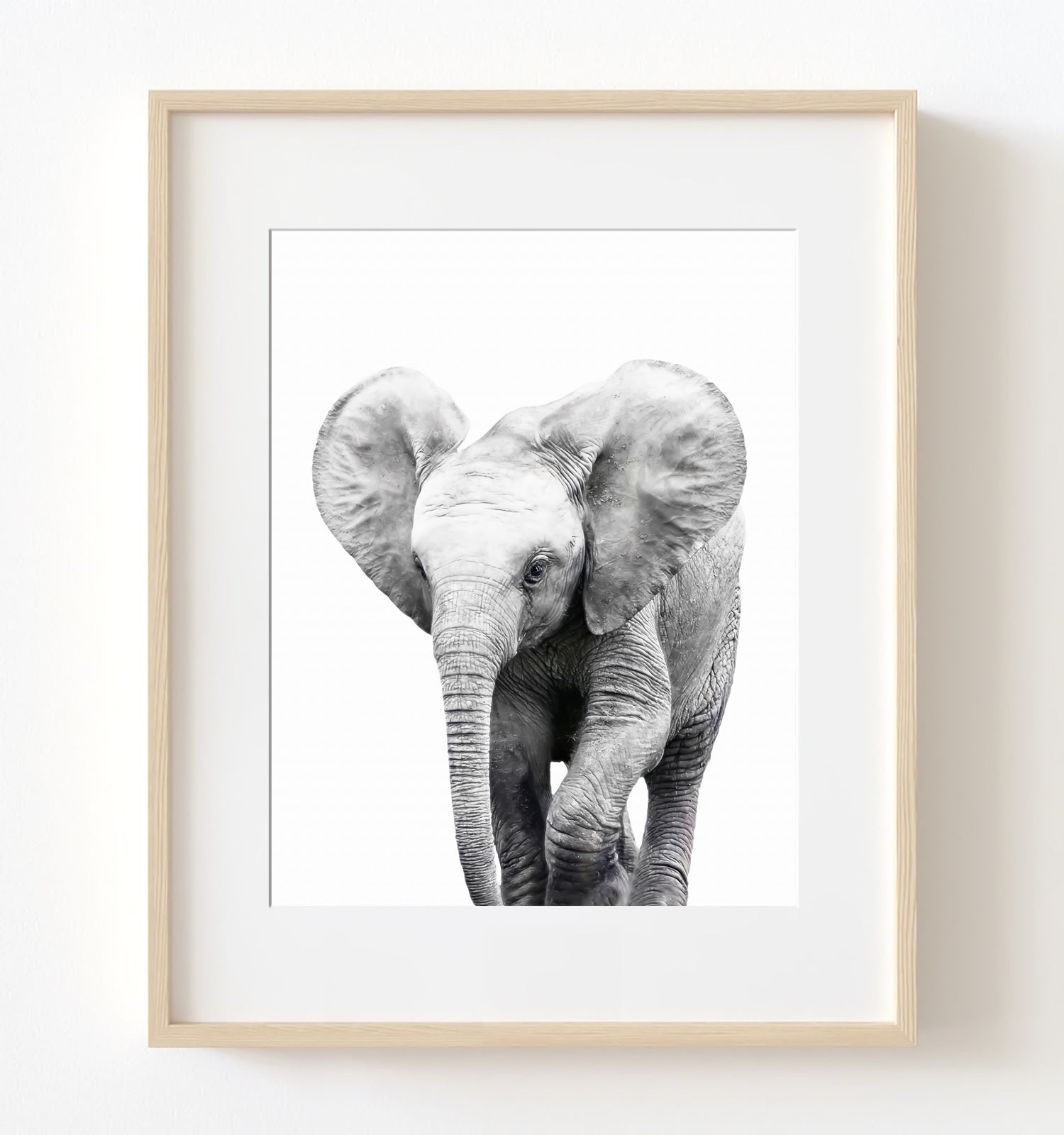 Baby Elephant - Nursery Print - NA1002