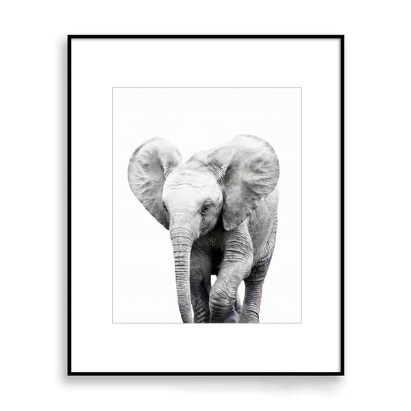 Baby Elephant - Nursery Print - NA1002