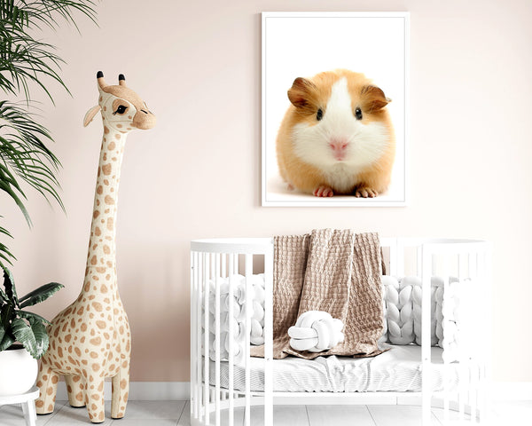 Adorable Guinea Pig Nursery Printable Digital Download in Multiple Sizes - NA1014