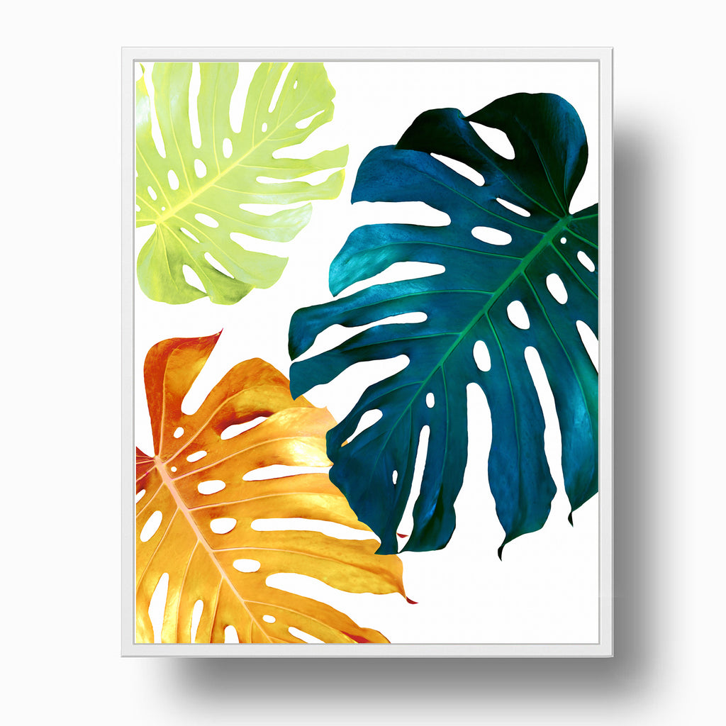 colorful monstera Colorful Monstera Plant Botanical Digital Printable Art in Multiple Si