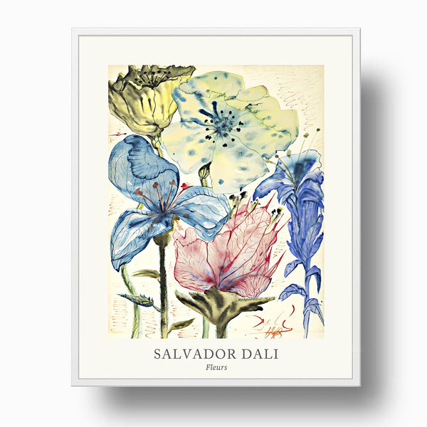 Salvador Dali Fleurs Printable - SD01