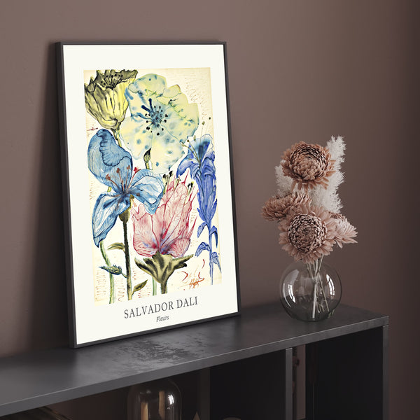 Salvador Dali Fleurs Printable - SD01