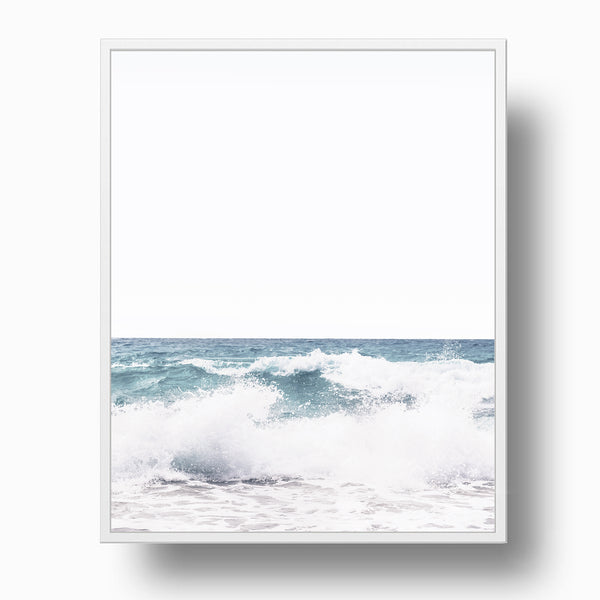 Ocean Waves - Coastal Wall Art Print - WCoast01