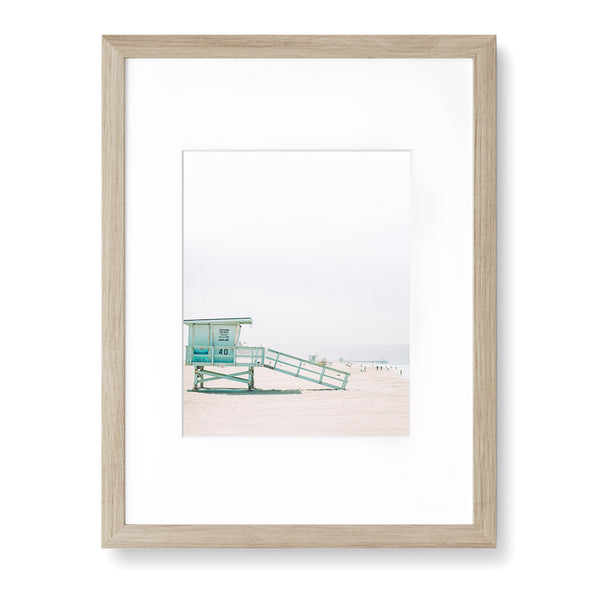 Lifeguard Tower on California Coast Print - WCoast08