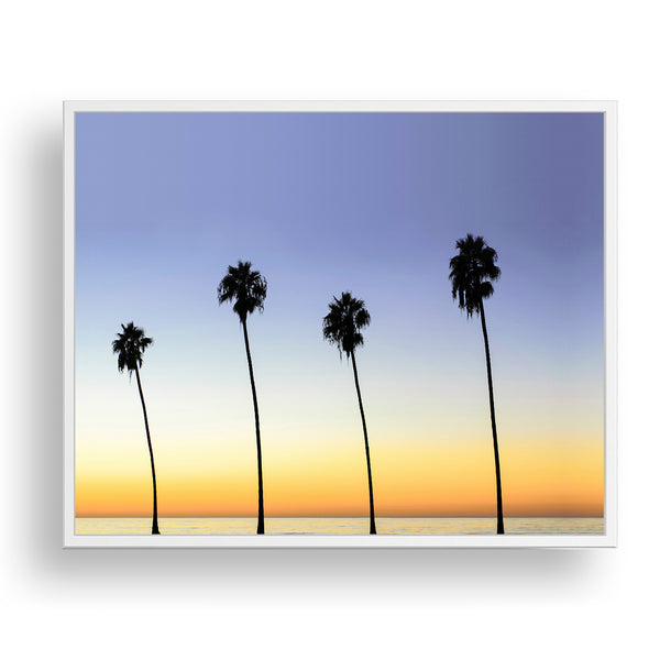 Sunset on the Beach Coastal Print - WCoast20