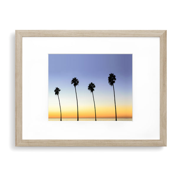 Sunset on the Beach Coastal Print - WCoast20