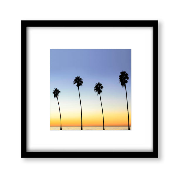 Sunset on the Beach Coastal Print - WCoast20